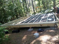 European Cabin (Assembling of Walls)