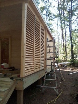 European Cabin (Lattice Completed Outside View)