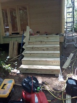 European Cabin (Stairs Completed)